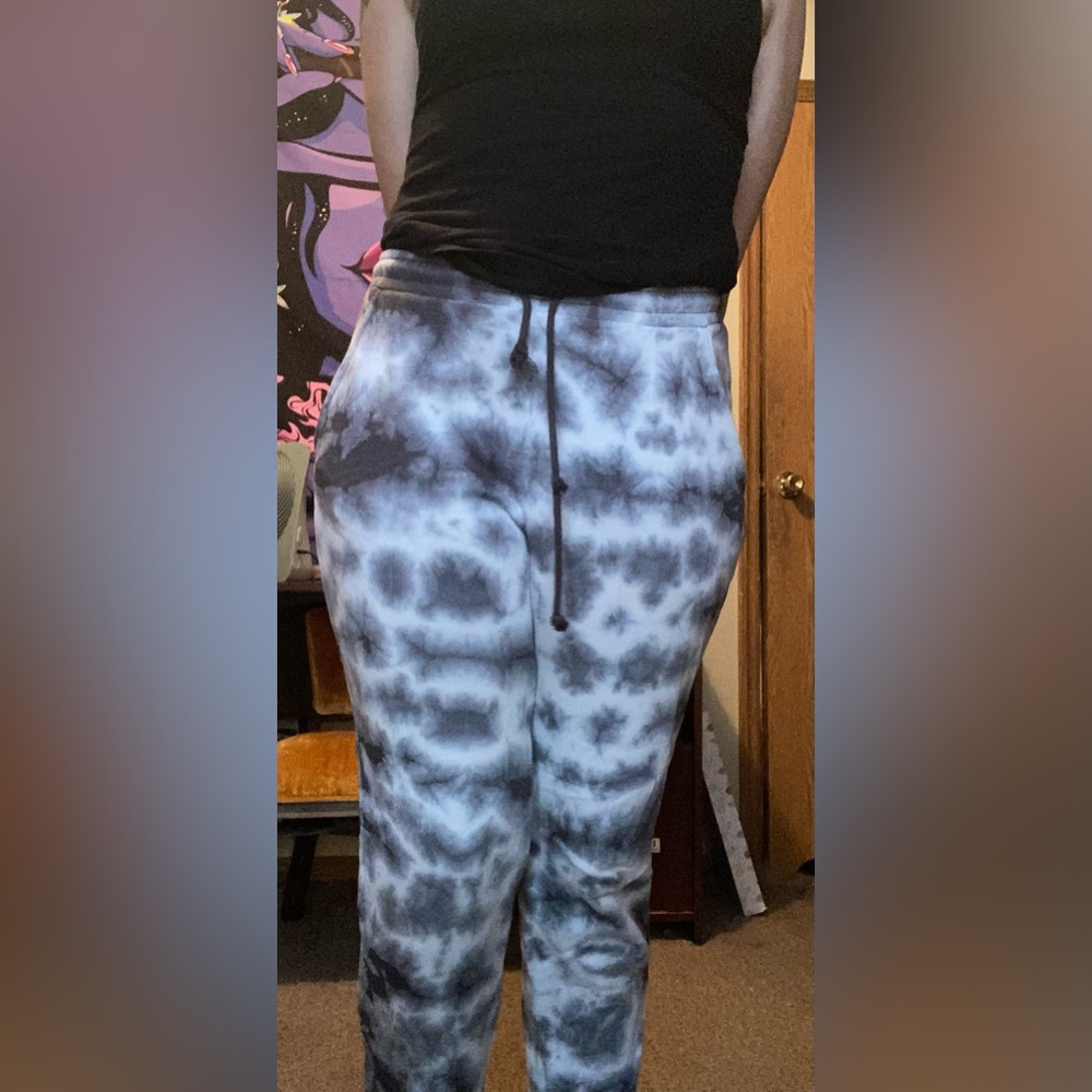 Multi Colored Drawstring Sweatpants